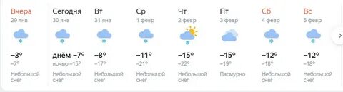Прогноз погоды на 20 декабря 2023 года
