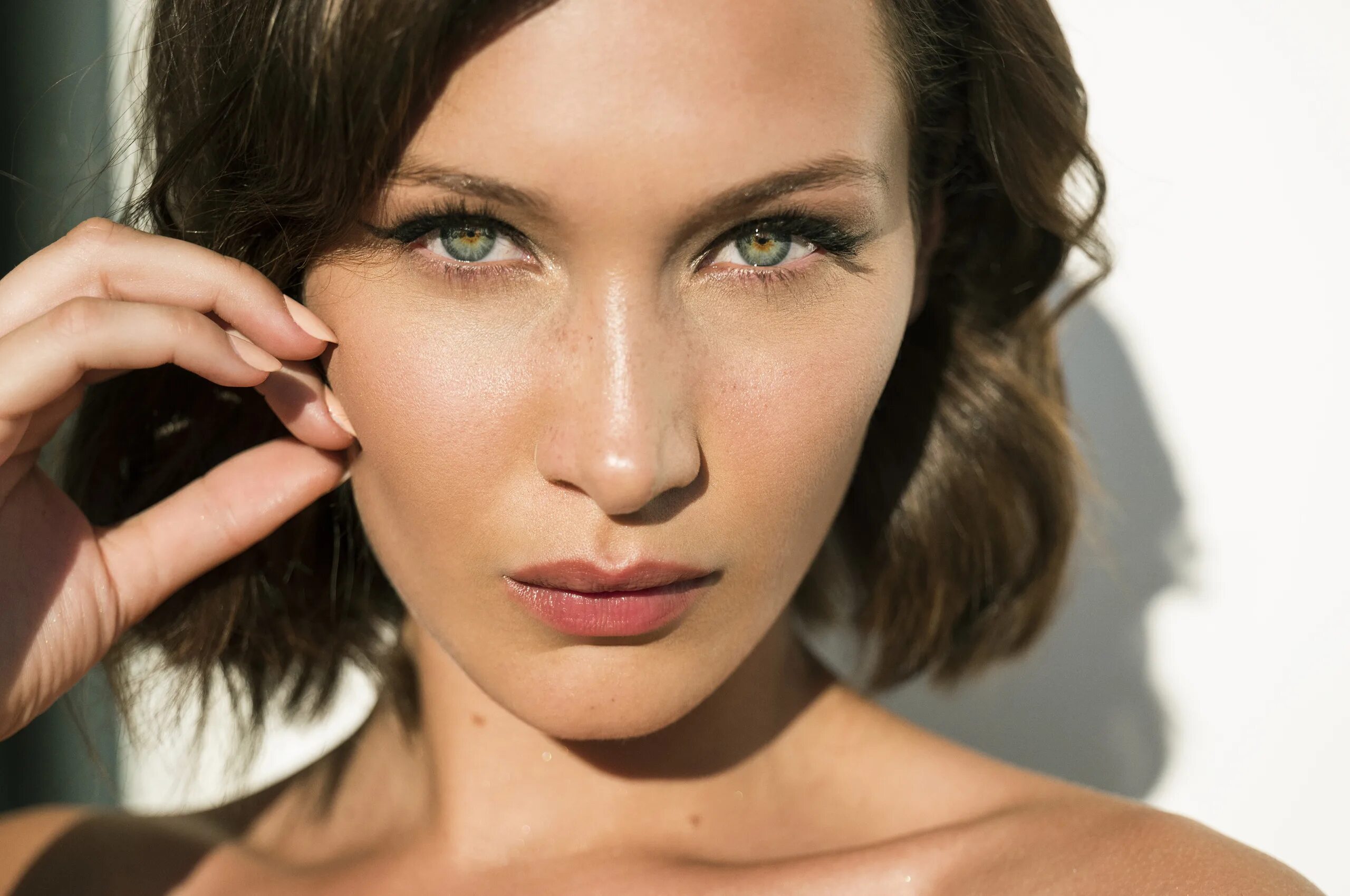 Close up face