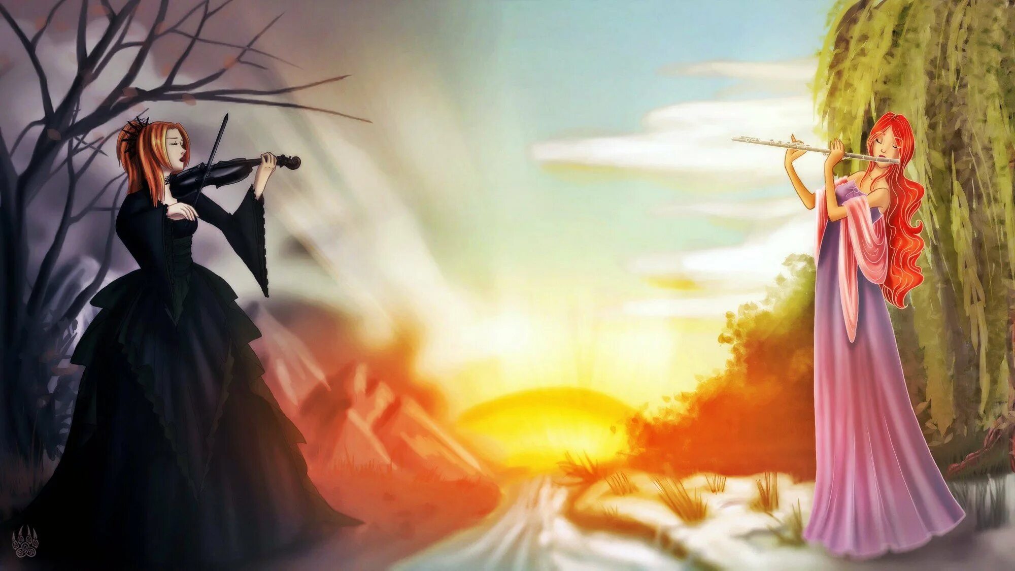 Красавица весна. Девушка-море. Песня королева дева. Фиолетовый ангел. Фея музыки.