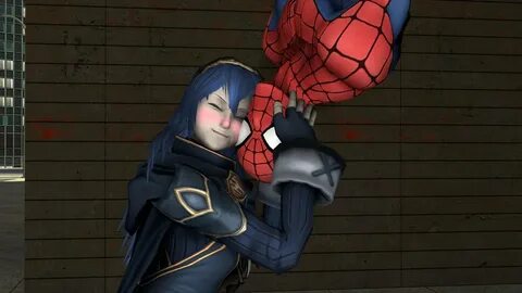 Spiderman and lucina