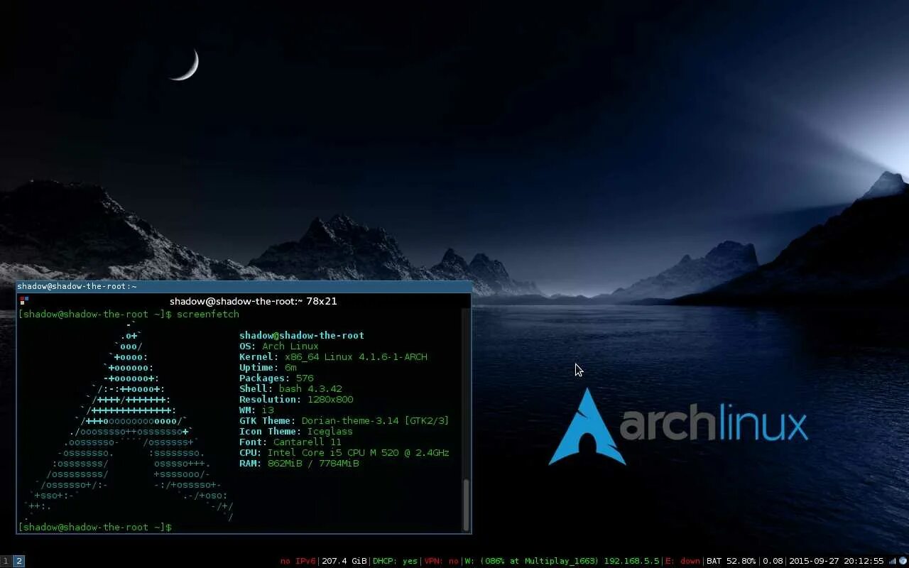 Arch client. Линукс arch. archlinux интерфейс. ос arch linux. arch linux рабочий стол.