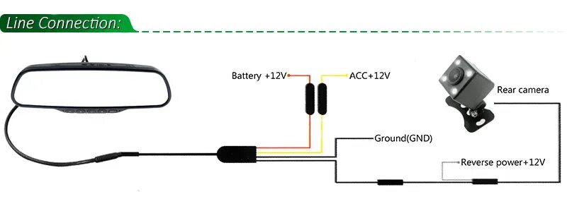 Схема подсоединения задней камеры. Схема подключения видеорегистратора зеркала. Камера 5 вольт