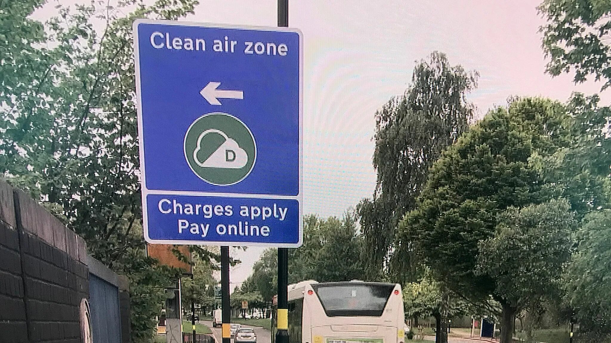 Аир зон. Birmingham clean Air Zone.