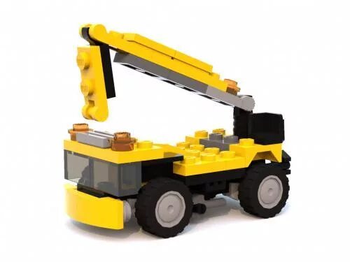 Кран из лего самоделка Real Looking Lego Trucks Lego truck, Lego, Trucks
