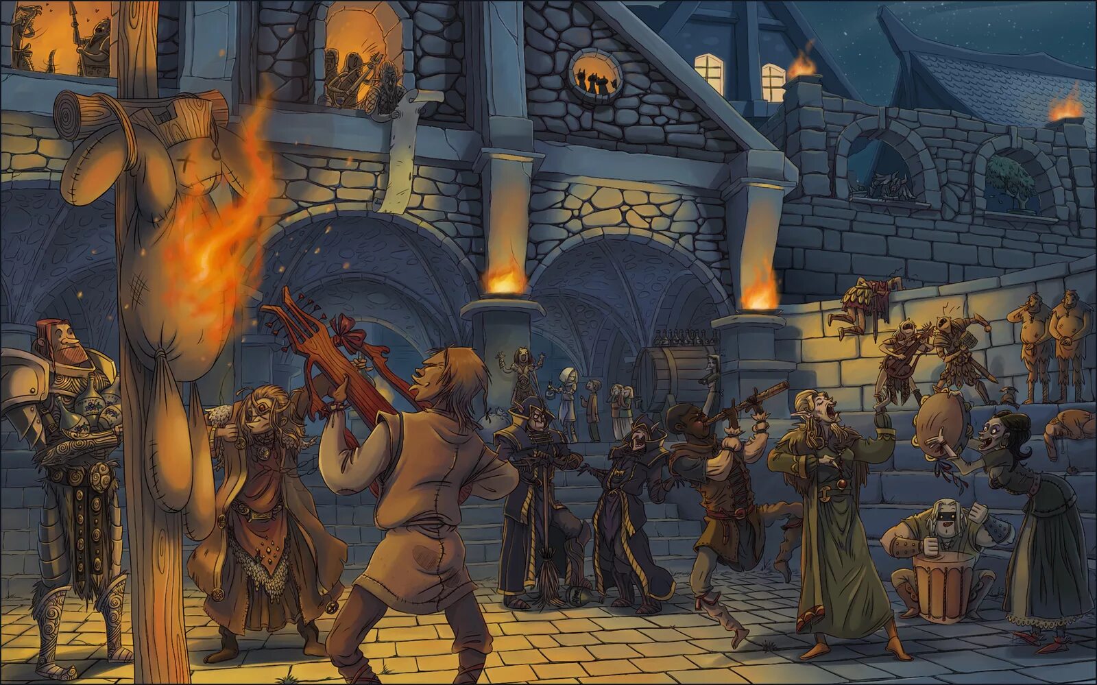 Tes partie. The elder scrolls коллегия бардов. таверна морровинд арт. tes гильдия магов арт. the elder scrolls арт таверны.