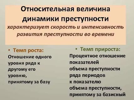 Преступность характеризуется