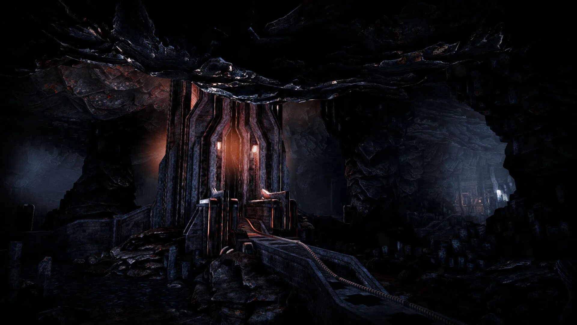 Нефть в пещерах. Страшная пещера. Арт катакомбы днд. Cave horror project сборка. Жуткая пещера.