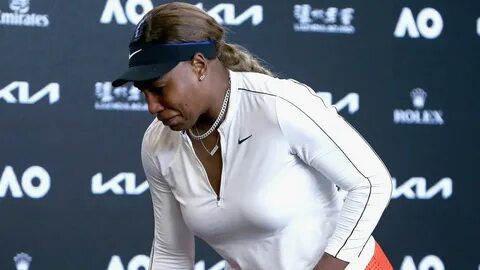 Serena Williams walked out of her press conference. 