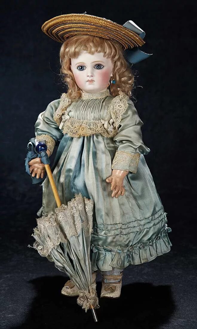 Старая куколка. Куклы Жюмо. Antique portret jumeau Doll. Куклы Horsman куклы Антикварные.