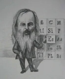 Д и менделеев рисунок