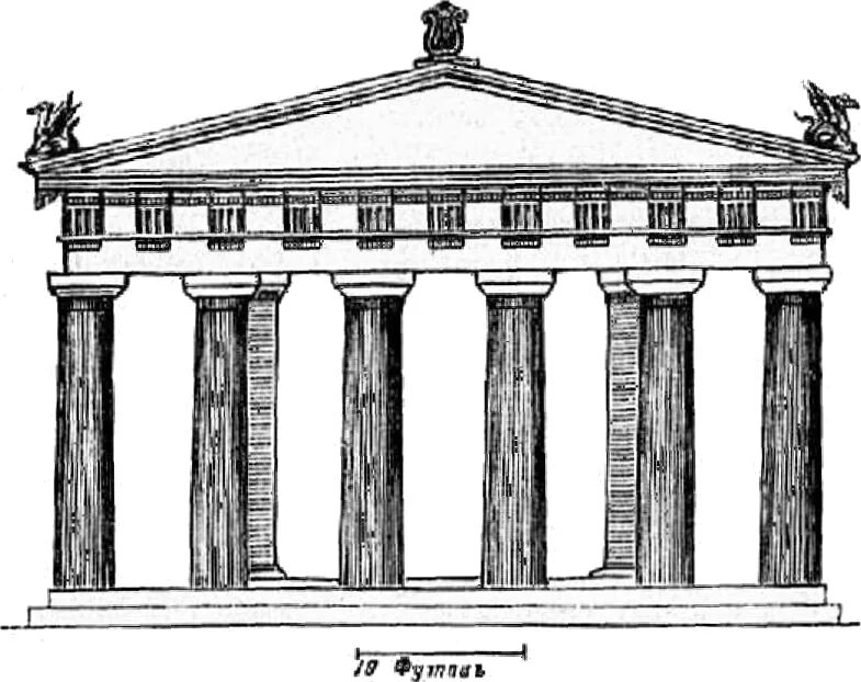 Античный храм рисунок. Периптер Парфенон. Древнегреческий храм периптер. Дорический храм Парфенон. Нарисовать древнегреческий храм (храм Зевса олимпийского).