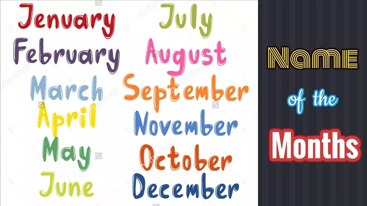 January February March April. January February March April May June July August September October November December. August- September. June July January February. February is month of the year