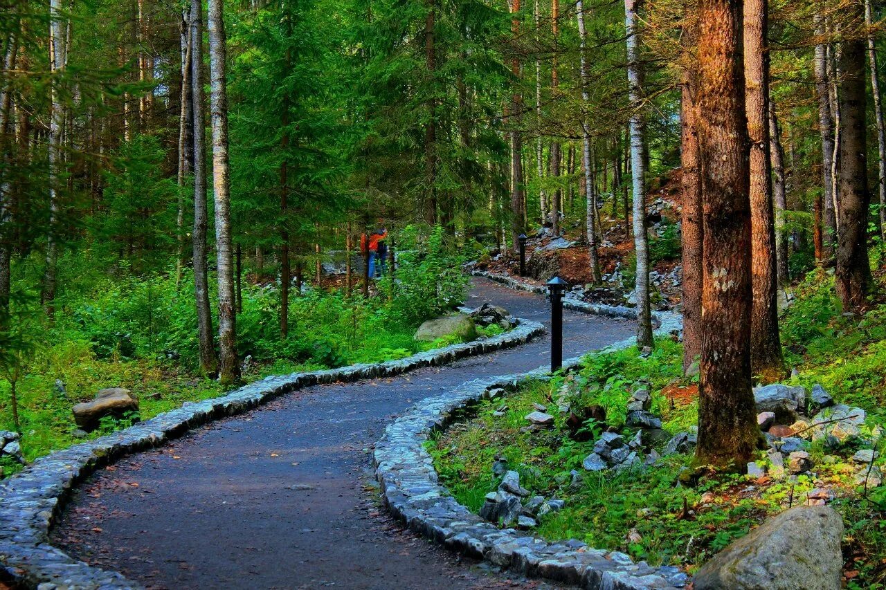 Новая сказочная эко тропа в ленобласти. Рускеала горный парк эко тропа. Парк Руставели Карелия. Рускеала парк тропа. Экотропа Рускеала.