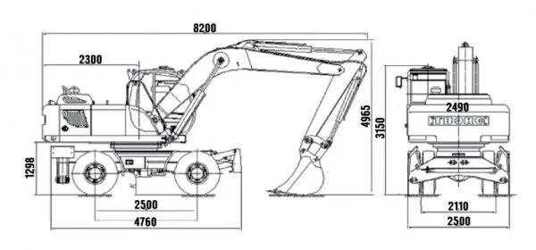 Габариты мини экскаватора lgc903. Jcb 160 колесный экскаватор габариты. Колесный экскаватор sany sy155w. Экскаватор хитачи zx210. Габариты колесного экскаватора.
