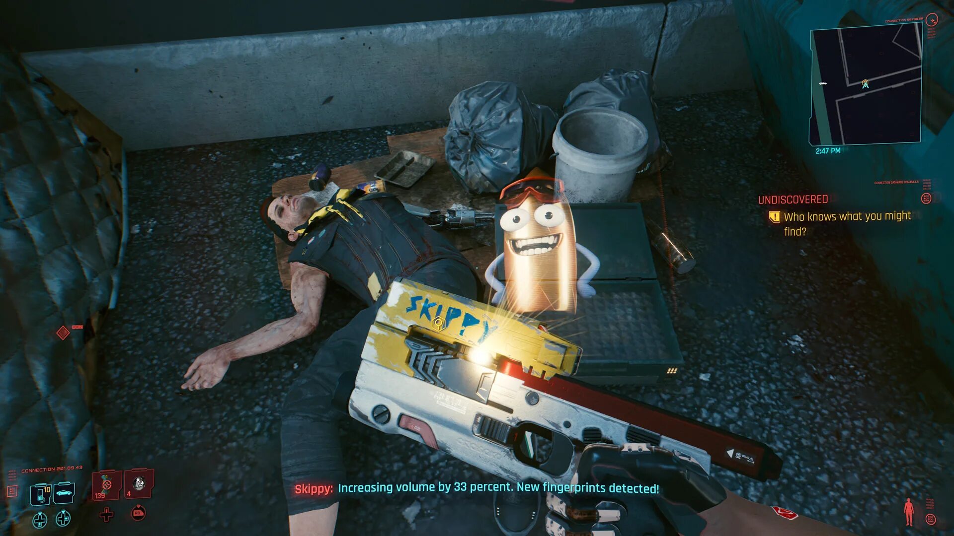 Скиппи киберпанк 2077. Скиппи cyberpunk 2077. Скиппи квест. Скиппи квест. Киберпанк 2077 скиппи квест.
