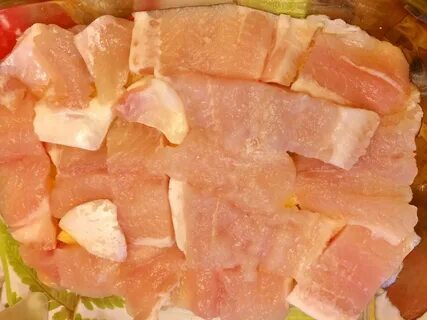 Морской с картошкой в духовке