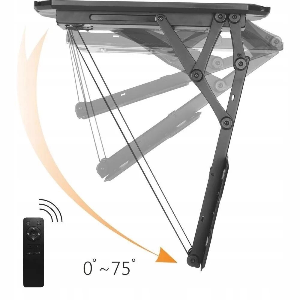 Подъемные крепления. Моторизованный кронштейн для телевизора. Откидной кронштейн для телевизора. Кронштейн для телевизора на потолок складной. Кронштейн для телевизора складной.