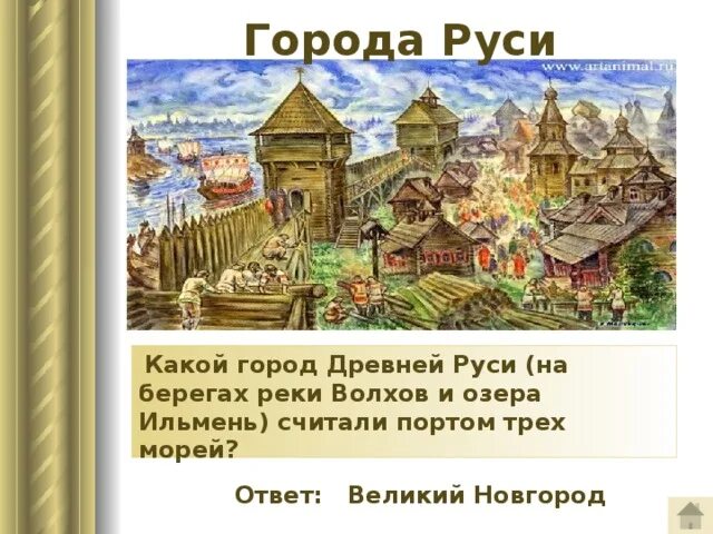 Как появились города на руси