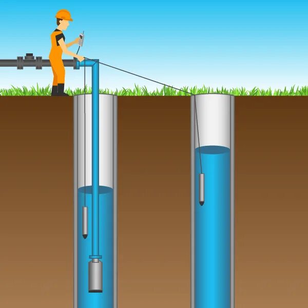 Скважин водозаборов. Тампонаж артезианской скважины. Тампонаж скважины технология. Тампонаж скважины на воду. Откачиванием скважинных жидкостей насосом.