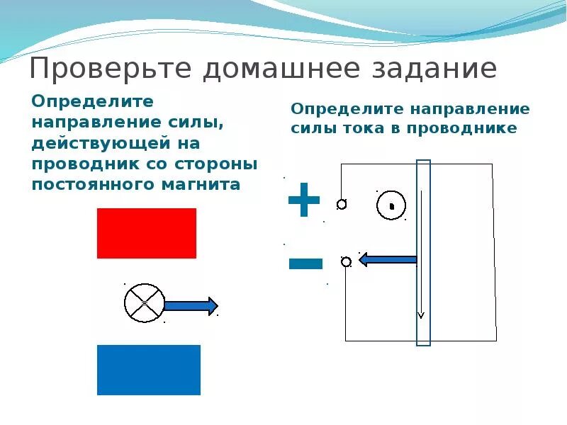 Определите направление силы действующей на провод. Определите направление силы действующей на проводник. Определите направление действующей силы. Направление силы в проводнике. Определите направление силы действующую на проводник.