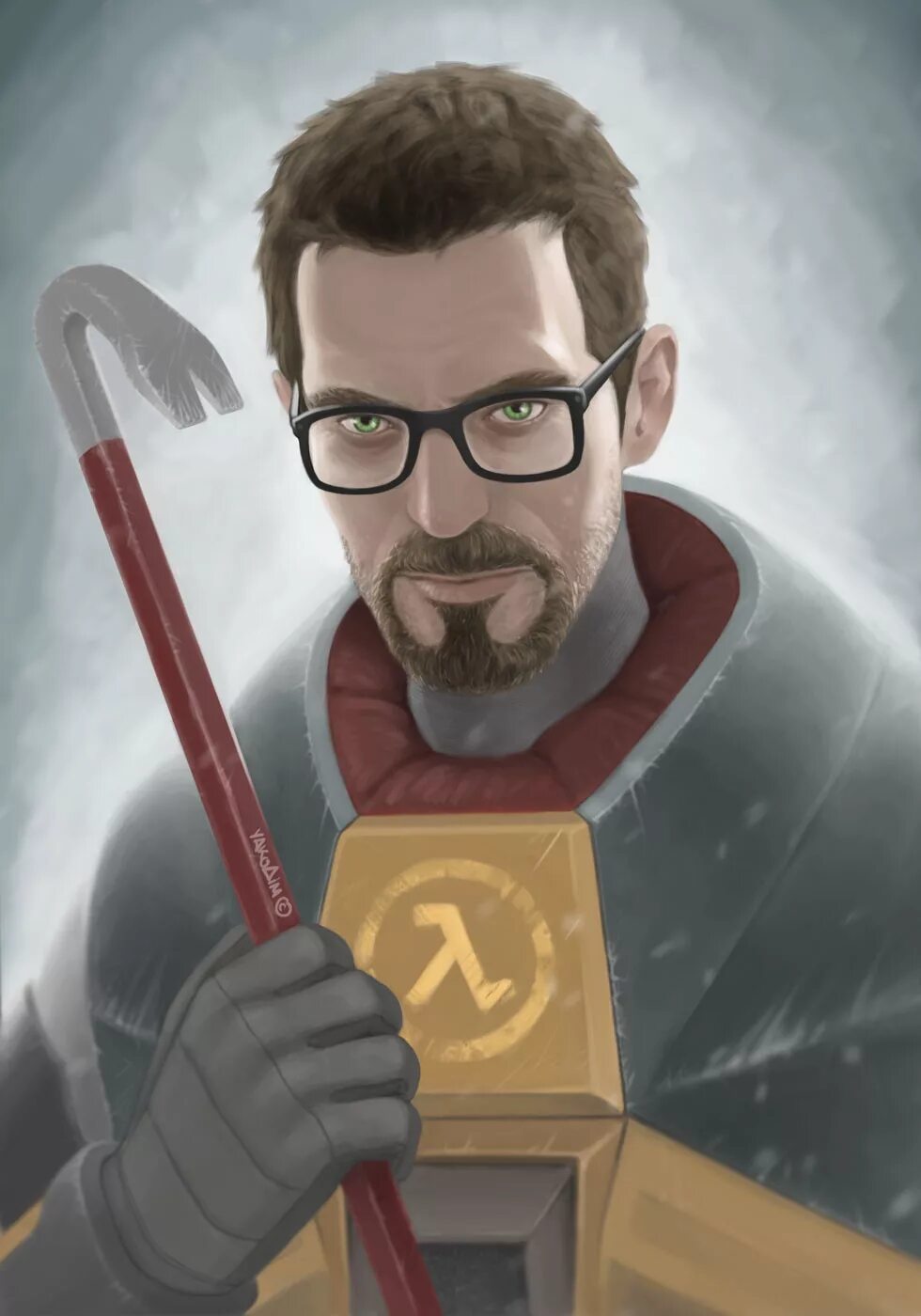 Freeman half life. Морган Фримен half Life.