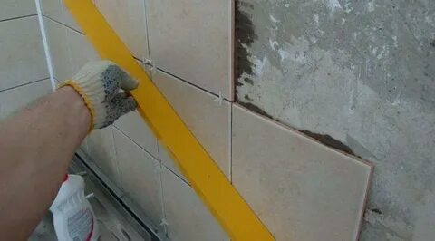 Плитка в ванную своими руками подготовка