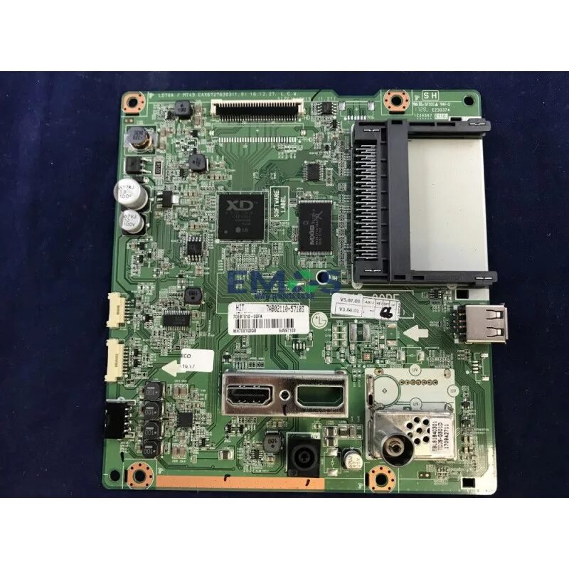 Main 0. X300 main pcb. 2. P75-2841. Chs-mb-dsp1.