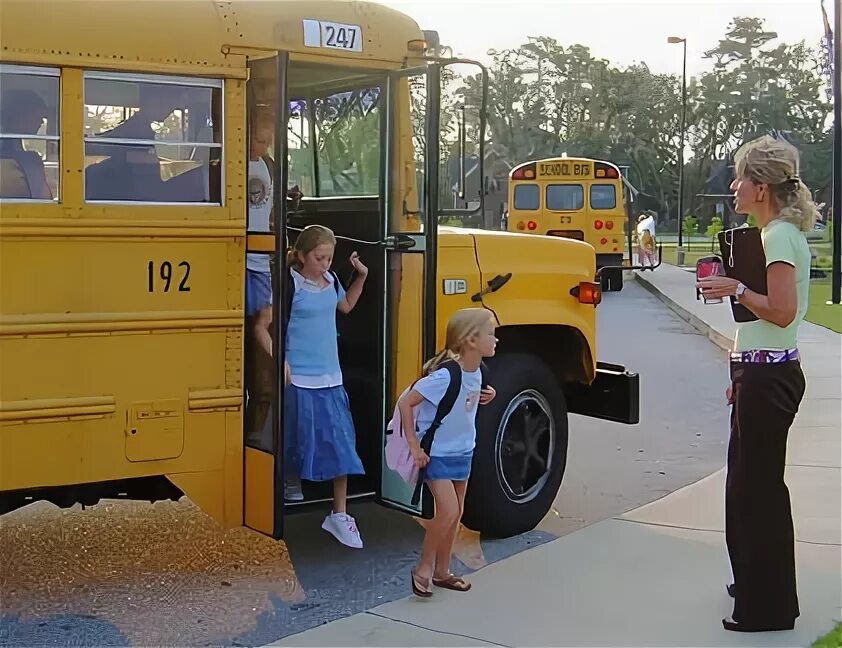 Get off the Bus. Get on get off the Bus. To get off a Bus.