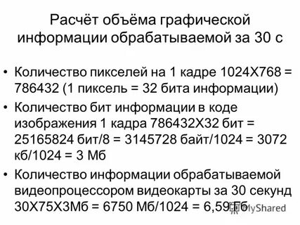 Объем кода