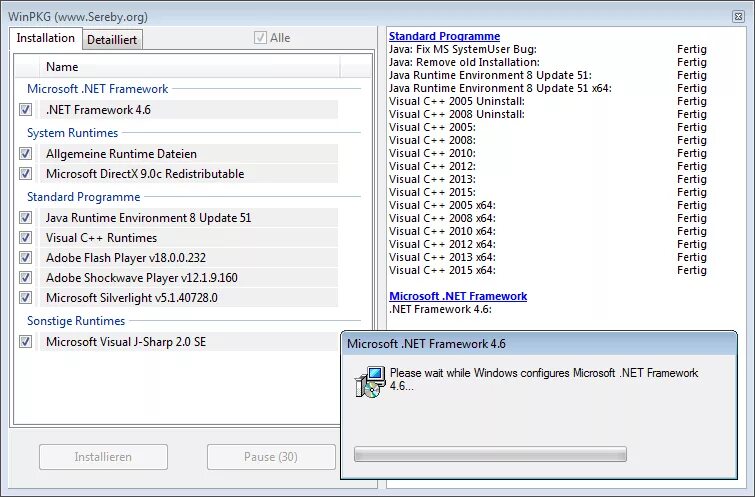 Microsoft visual c framework. Aio runtimes. all in one runtimes. aio-runtimes_v2.5.0. microsoft visual c++, .net framework или directx..