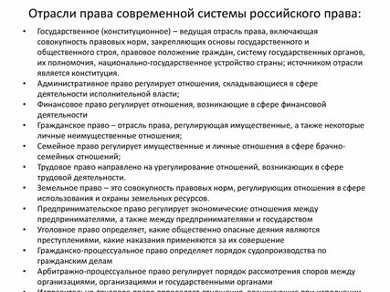 Система законодательства характеристика