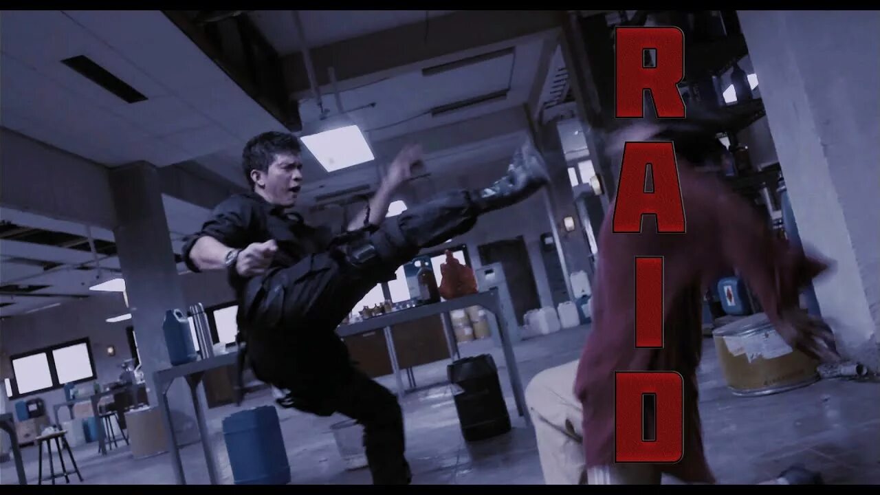 Рейд отрывки. Рейд / the Raid (2011).