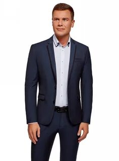 Темно синий пиджак
