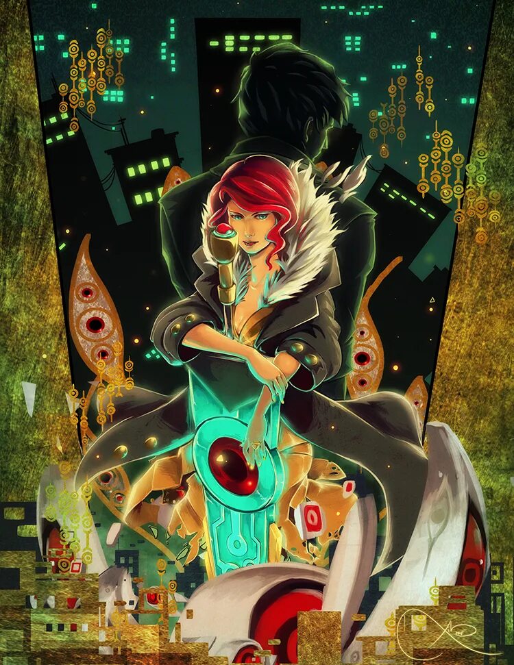 Transistor. Transistor (игра). Transistor Red. Транзистор игра ред. Transistor арт Red.