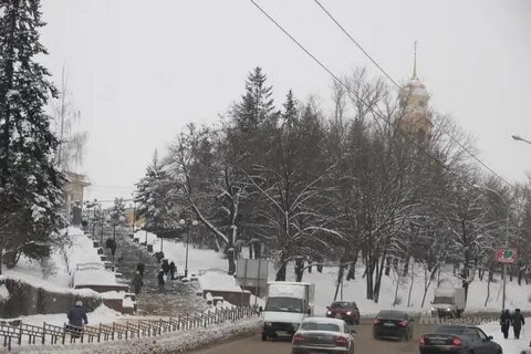 Липецк зимой