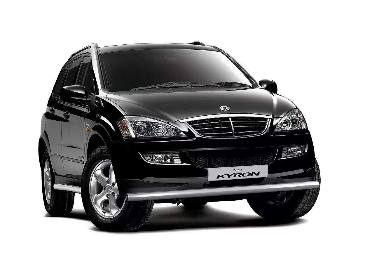 SSANGYONG Kyron 2007. SSANGYONG Kyron 2005-2007. Ссанг Йонг Kyron II 2010. Защита бампера Санг енг Кайрон. Передний бампер саньенг кайрон