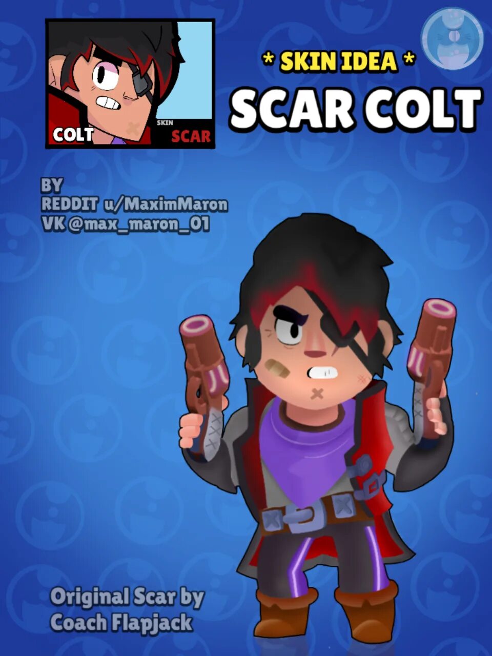 Гаджет кольт. Brawl stars colt skin idea. скины на кольта в бравл старс. новый скин на кольта бравл. кольт скины brawl stars.