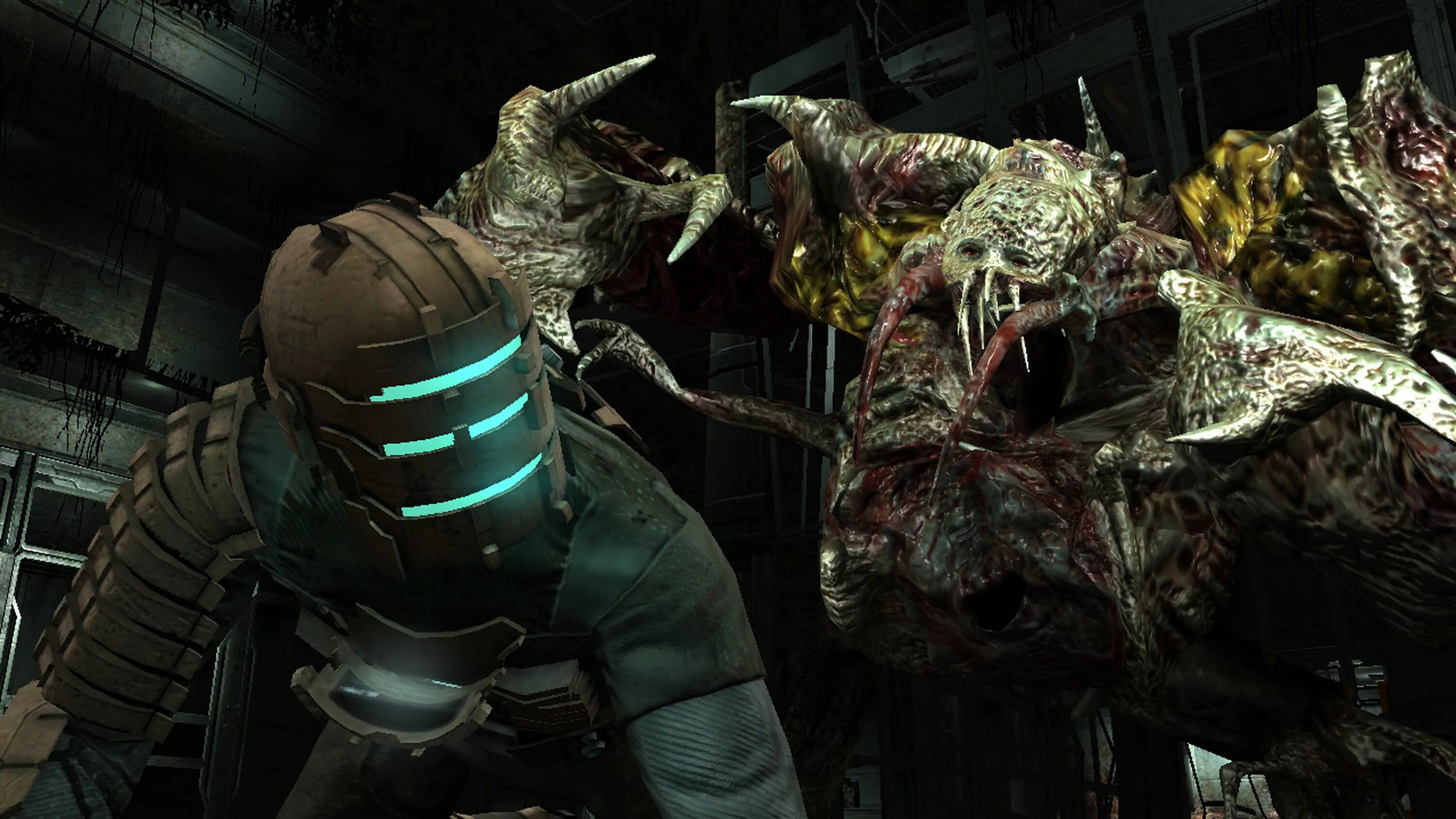 Игры где превращаешься в монстра. Dead Space 3 космос Некроморфы. Дед Спейс 1 ремейк. Dead Space (игра, 2023).