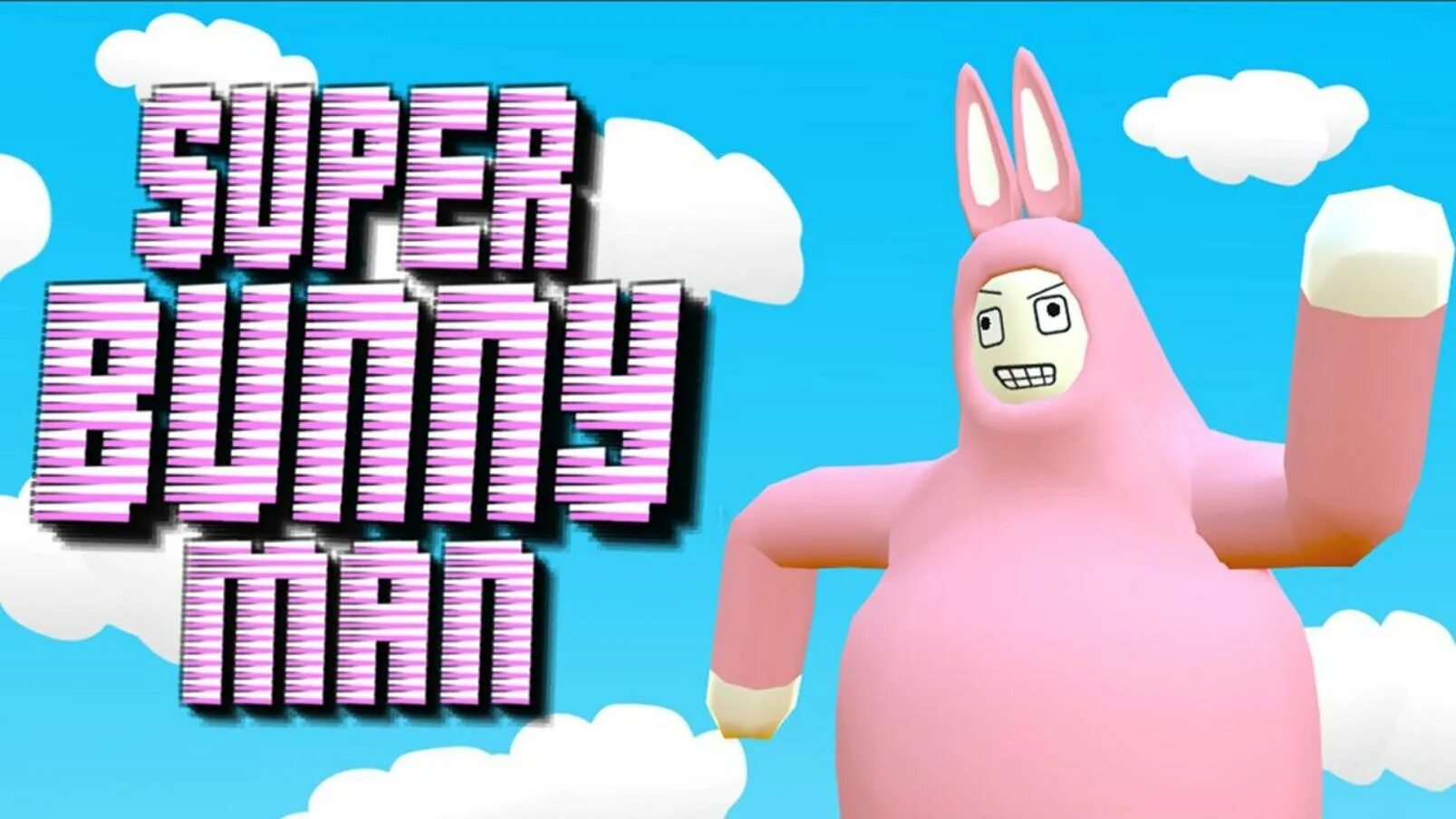 Super Bunny man. The Bunny игра. Супер кролики игра. Супер бани игра