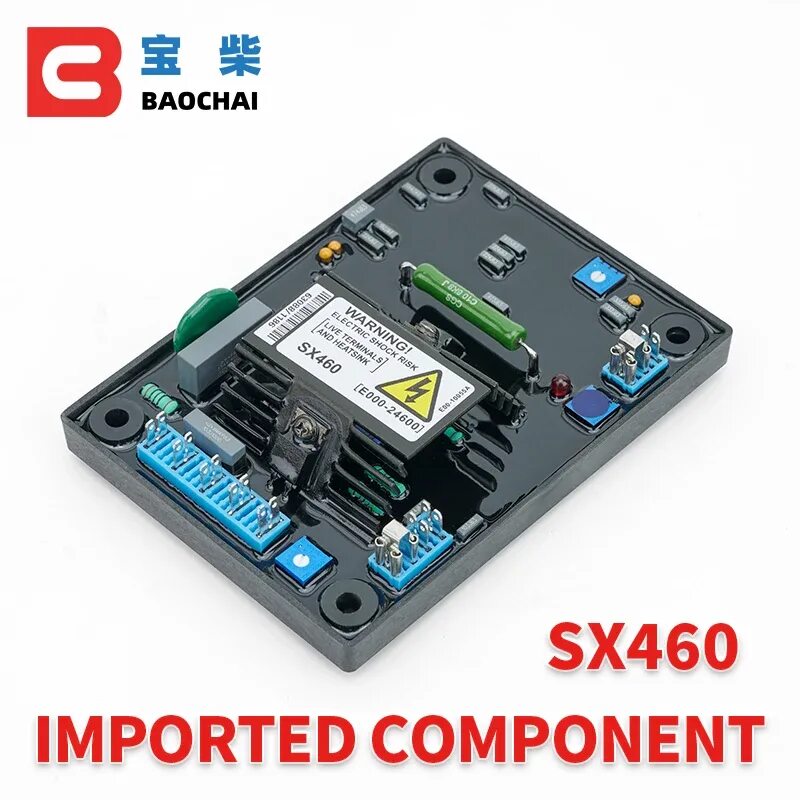 Купить Черный автоматический регулятор напряжения AVR SX440 для частей генератор