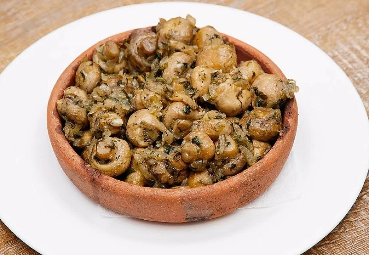 Постные блюда с грибами шампиньонами