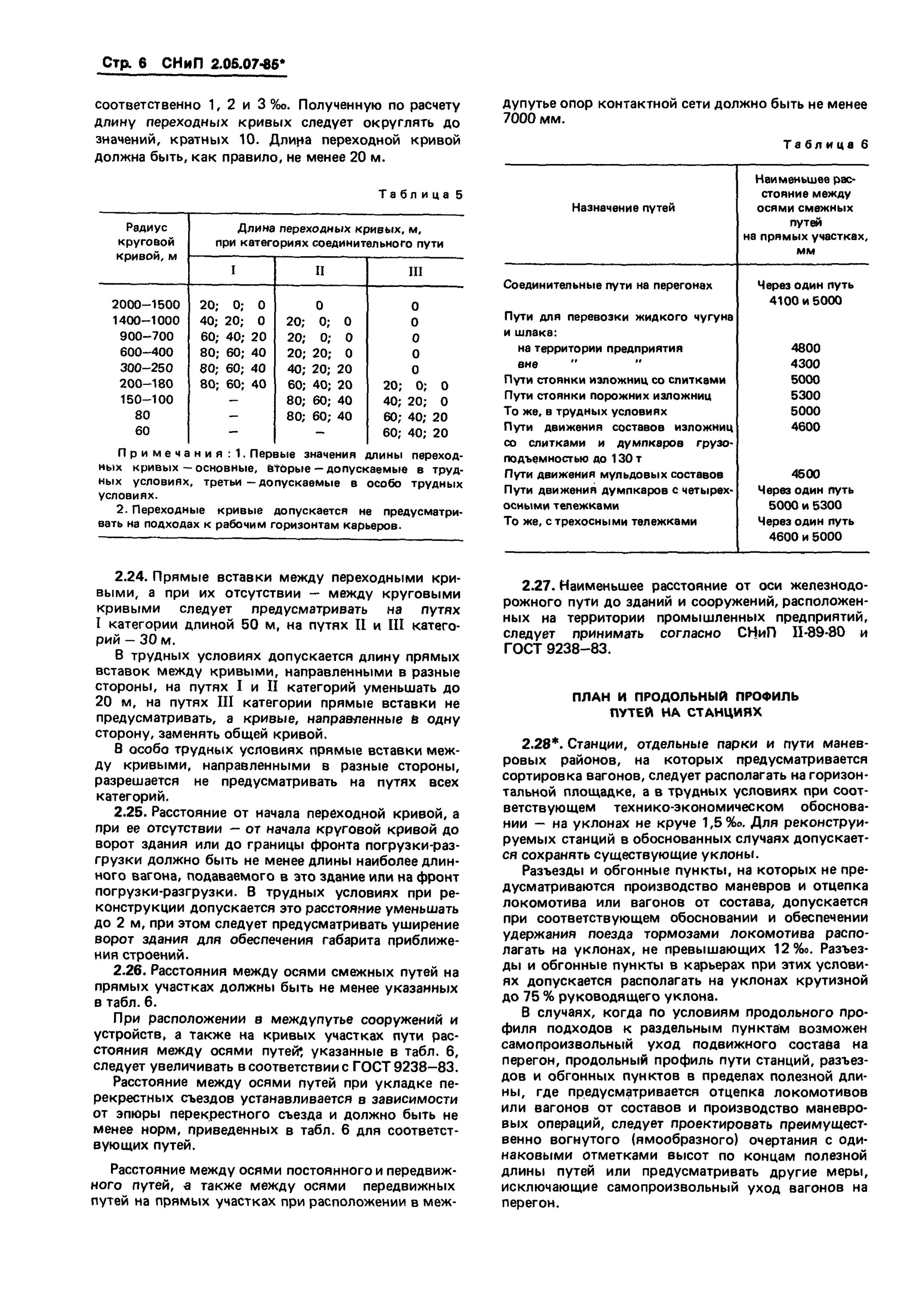 Снип 2.05 06 85. Меры по предупреждению самопроизвольного ухода подвижного состава.