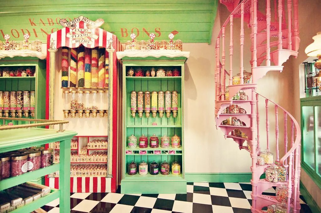 Сладкое королевство Хогсмид. Candy candy shop 1