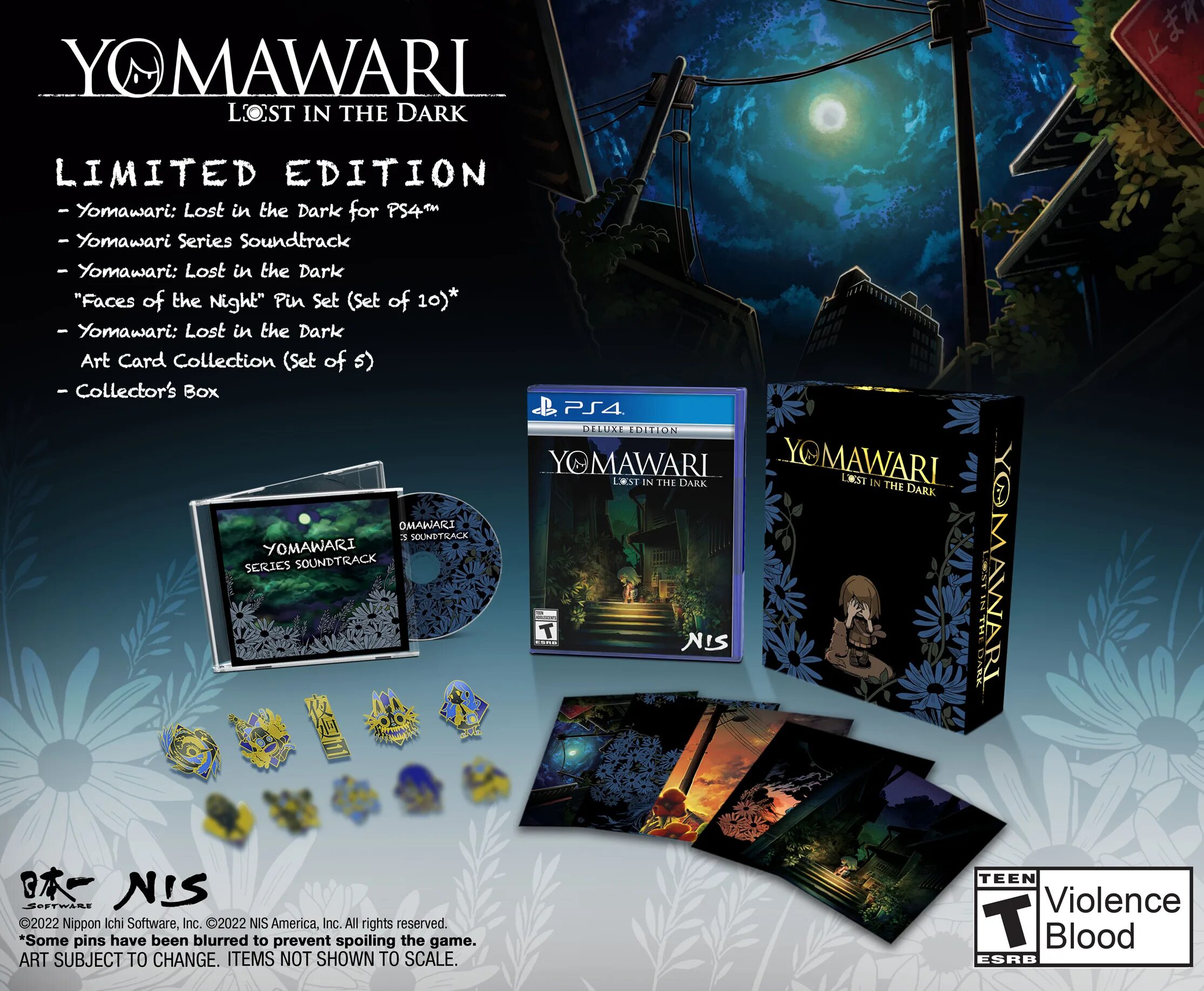 Dark limited. Yomawari: Lost in the Dark. Yomawari Lost in the Dark коробка. Yomawari: the long Night collection. Yomawari: Lost in the Dark Deluxe Edition.