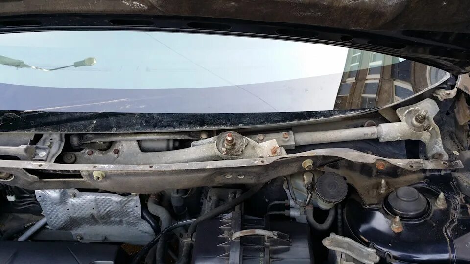 Распылить дворников как снять на лансер 10 Первый шаг к преображению Mitsubishi Lancer X, 1,8 л, 2012 года своими руками