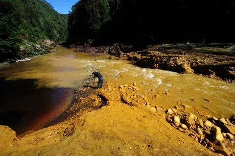 River mine