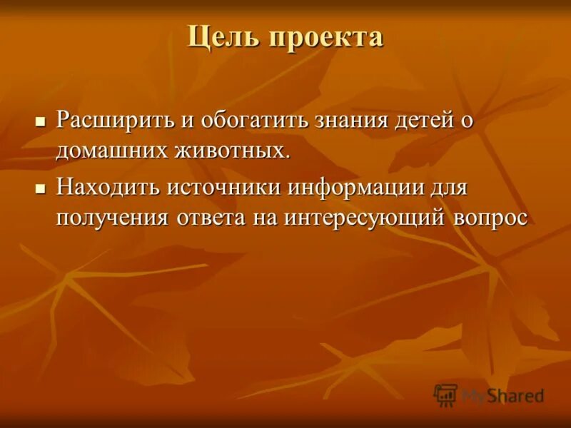 Цель про животных. Цель проекта о домашних животных. Задачи проекта домашние животные. Цели и задачи проекта животные. Слайд цель проекта.