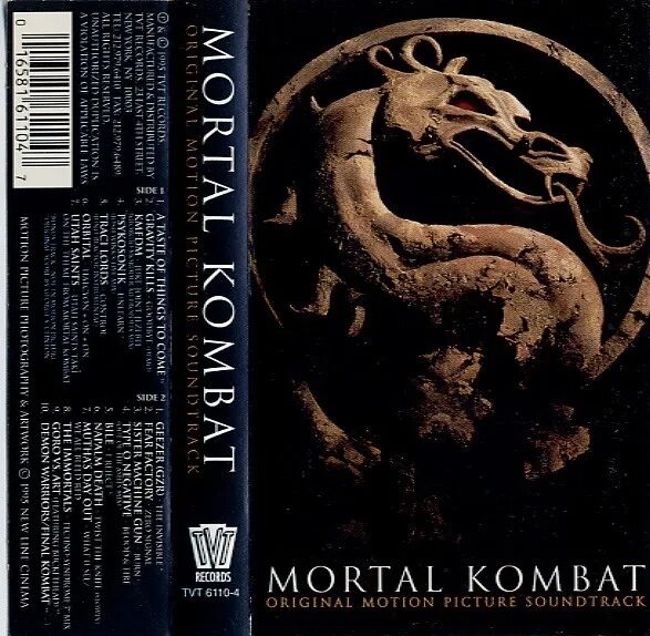 Kombat soundtrack. OST Mortal Kombat 1995 кассета. Mortal Kombat OST 1995. Кассета мортал комбат. Аудиокассета Mortal Kombat.