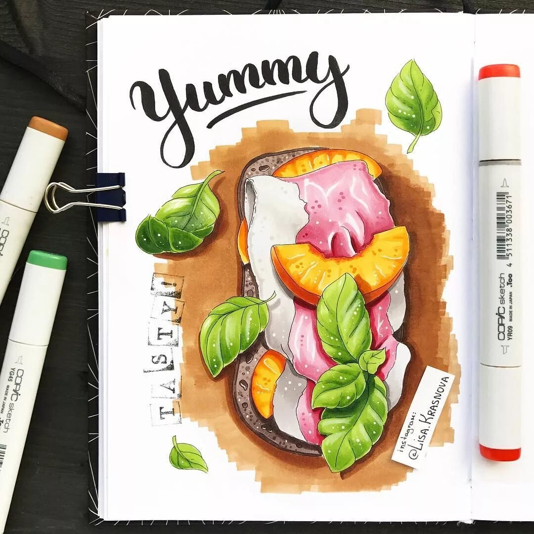 Скетчбуки sketchmarker