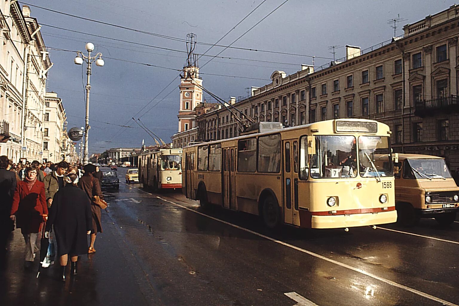 Москва 80х. ЗИУ-5 Ленинград.